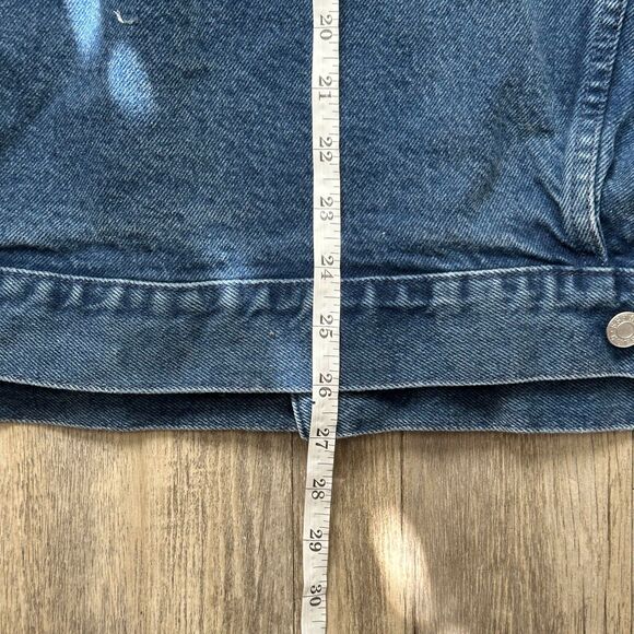 Vintage 80s Guess USA By George Marciano Denim Jacket Size Large - Picture 6 of 8